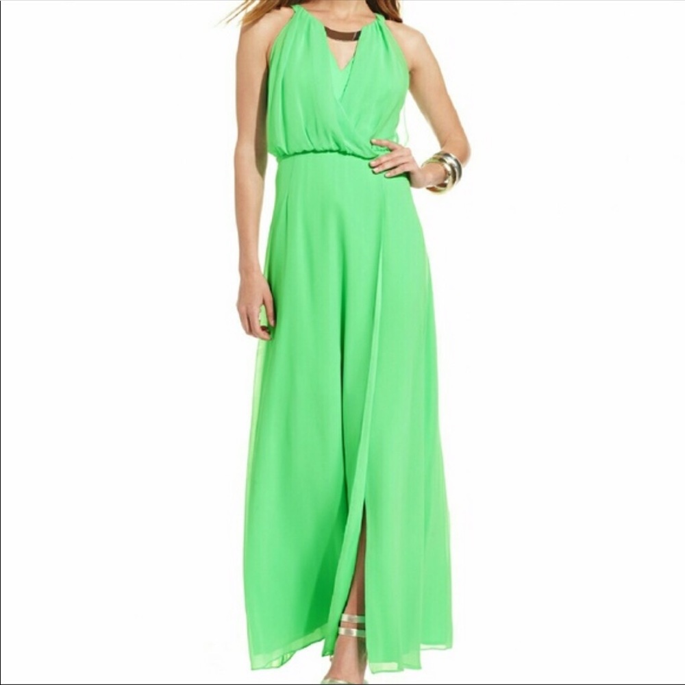Green maxi dress Vince Camino